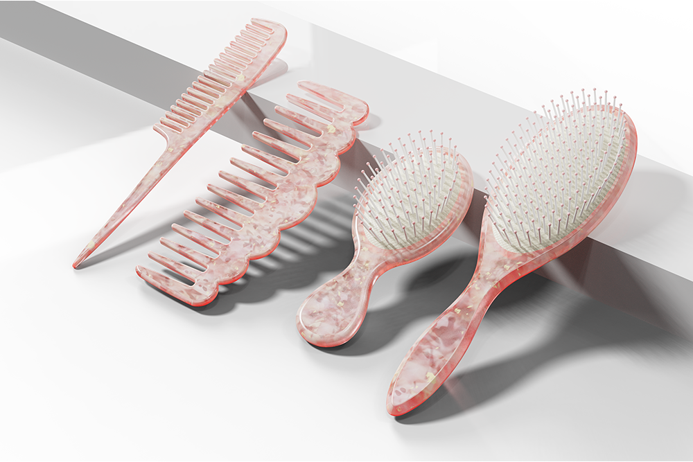 CA & Acrylic Hairbrush
